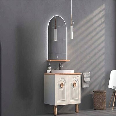 Shower Arte Banyo Dolabı 100cm Aytaşı - SHOWER