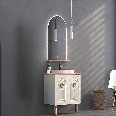 Shower Arte Banyo Dolabı 80cm Aytaşı - SHOWER