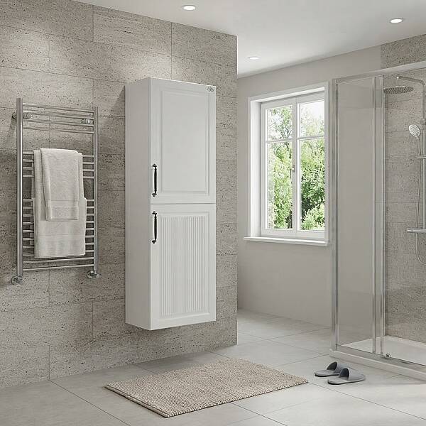 Shower Ceylin Boy Dolabı 40cm Beyaz - 1