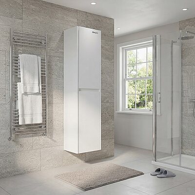 Shower Cool Boy Dolabı 40cm Beyaz - SHOWER