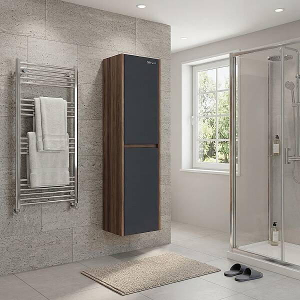 Shower Cool Boy Dolabı 40cm Hazar-Antrasit Gri - 1
