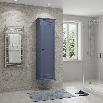 Shower Cristal Boy Dolabı 39cm Mor - 1