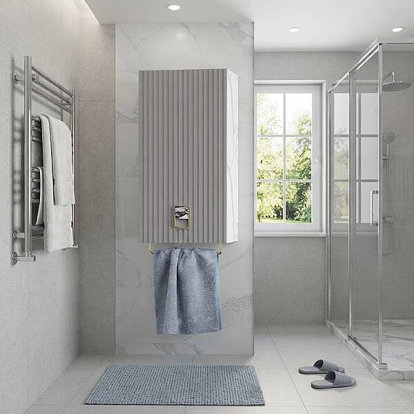 Shower Dora Boy Dolabı 40cm Açık Gri - 1