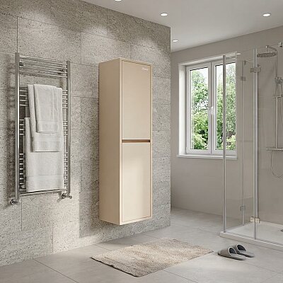 Shower Grande Boy Dolabı 40cm Bej-Hazar - SHOWER