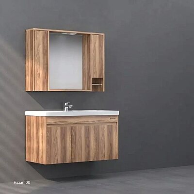 Shower Hazar Banyo Dolabı 100cm Hazar - SHOWER