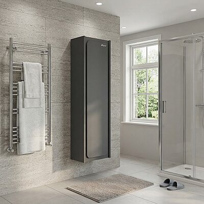 Shower Hitit Boy Dolabı 40cm Antrasit Gri - SHOWER