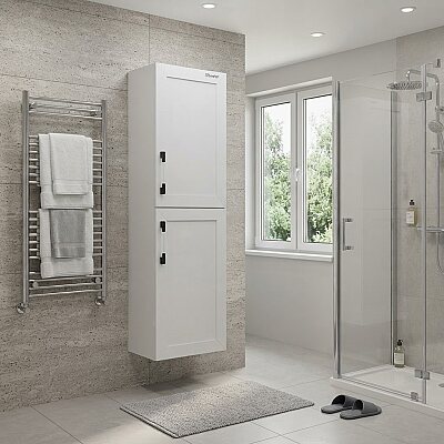 Shower Lexa Boy Dolabı 40cm Beyaz - SHOWER