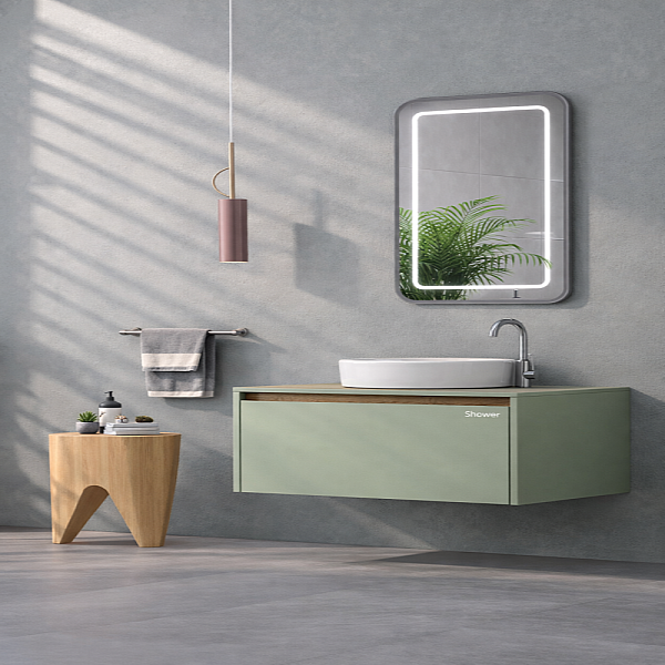 Shower Line Banyo Dolabı 80cm Sardunya - 1