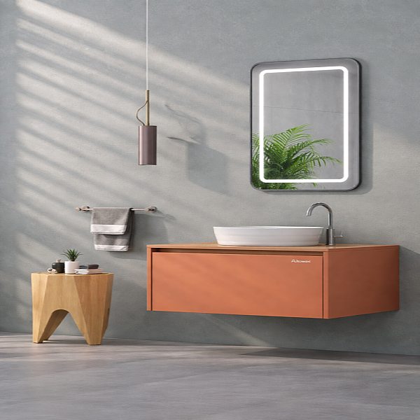 Shower Line Banyo Dolabı 80cm Tarçın - 1