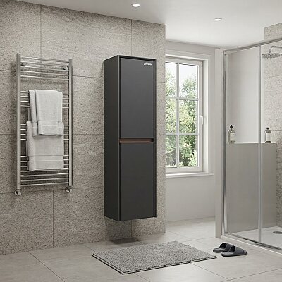 Shower Line Boy Dolabı 40cm Antrasit - SHOWER