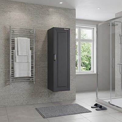 Shower Loren Boy Dolabı 30cm Antrasit Gri - SHOWER