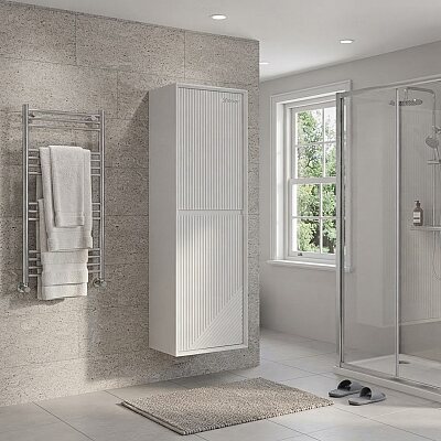 Shower Este Boy Dolabı 38cm Açık Gri - SHOWER