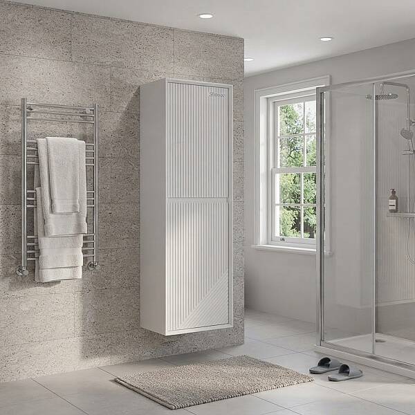 Shower Este Boy Dolabı 38cm Açık Gri - 1