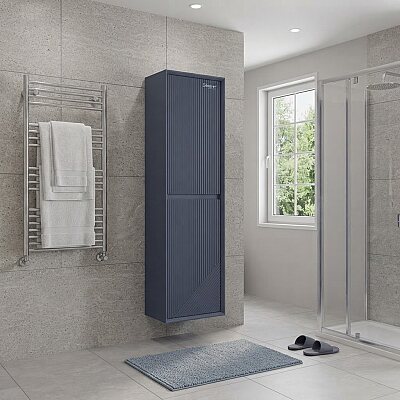 Shower Este Boy Dolabı 38cm Mor - 1
