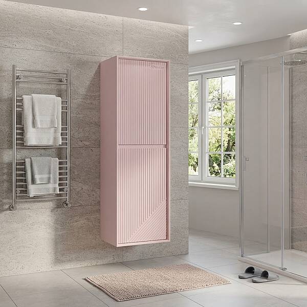 Shower Este Boy Dolabı 38cm Pudra - 1