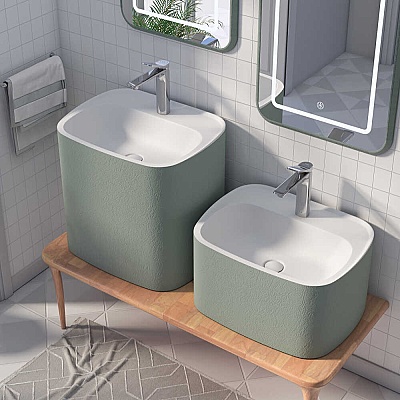 Shower Tios Banyo Dolabı 120cm Yeşil - SHOWER