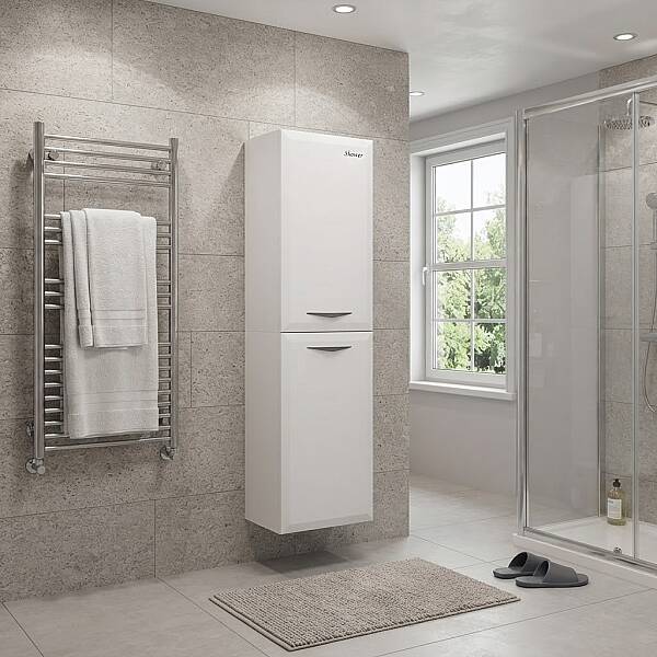Shower Truva Boy Dolabı 40cm Beyaz - 1
