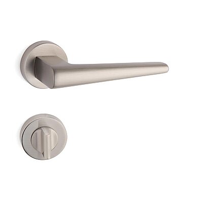 System Butto Kapı Kolu HA169RO12 NB - WC Rozet RO12W NB Saten