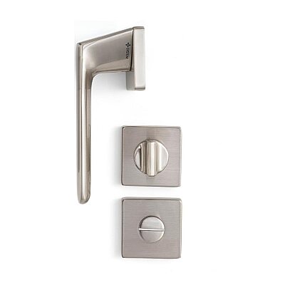 System Concordıa Kapı Kolu HA177RO11 NB - WC Rozet RO11W NB Nikel Saten - 2