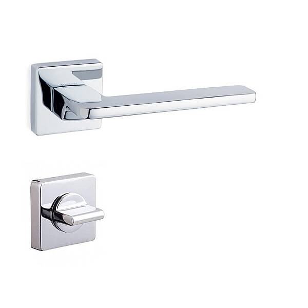System Gıada Kapı Kolu HA110RO11 CR - Wc Rozet RO11W Krom - 1
