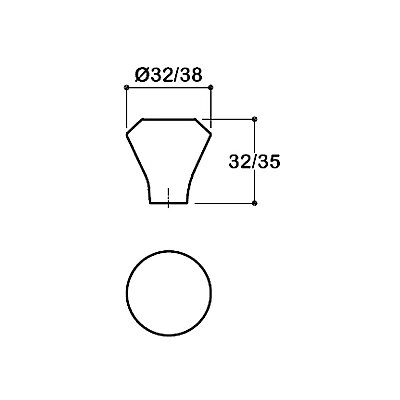 System Kulp SY1945 0032 CR - 706 Krom - 2