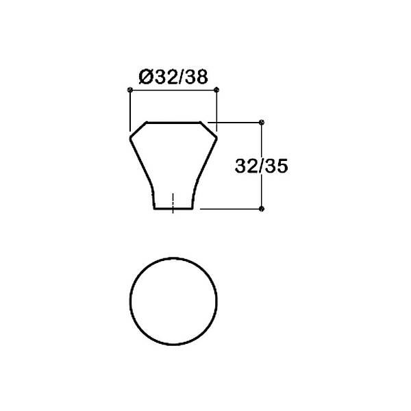 System Kulp SY1945 0032 CR - 706 Krom - 2