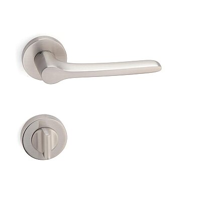 System Metıs Kapı Kolu HA174RO12 NB - WC Rozet RO12W NB Saten