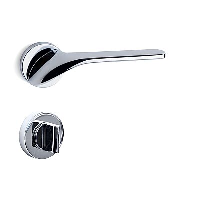 System Palma Kapı Kolu HA154RO12 CR - WC Rozet RO12W CR Krom
