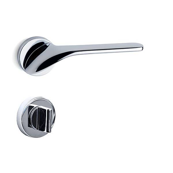 System Palma Kapı Kolu HA154RO12 CR - WC Rozet RO12W CR Krom - 1