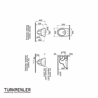 VitrA S20 Round Asma Klozet 5959L003-0850 - 2