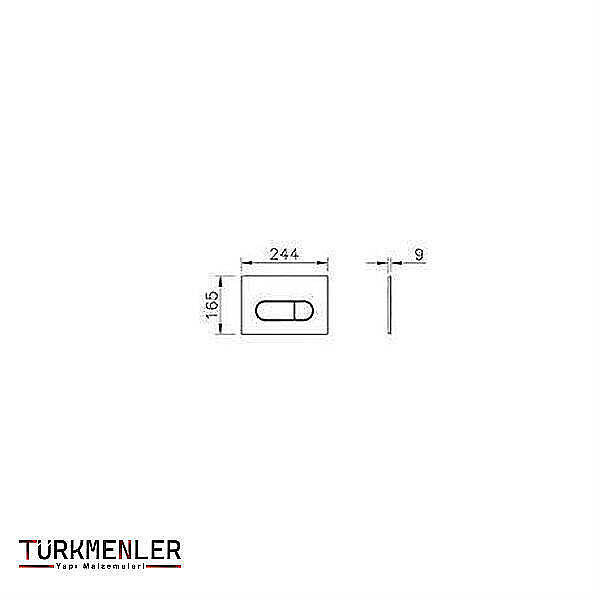 VitrA Root Round Kumanda Paneli 740-2280 - 2