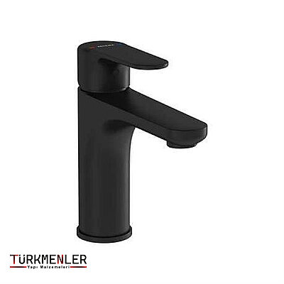 VitrA Root Round Lavabo Bataryası Mat Siyah A4270636
