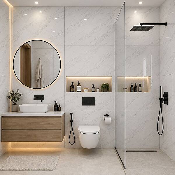 Yurtbay Seramik Anderson Beyaz Polished Rek. (60x120cm) - 1