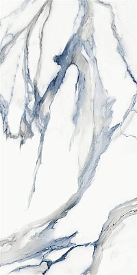 Yurtbay Seramik Calacatta Aqua Mavi Polished Rek. (60x120cm) - 2
