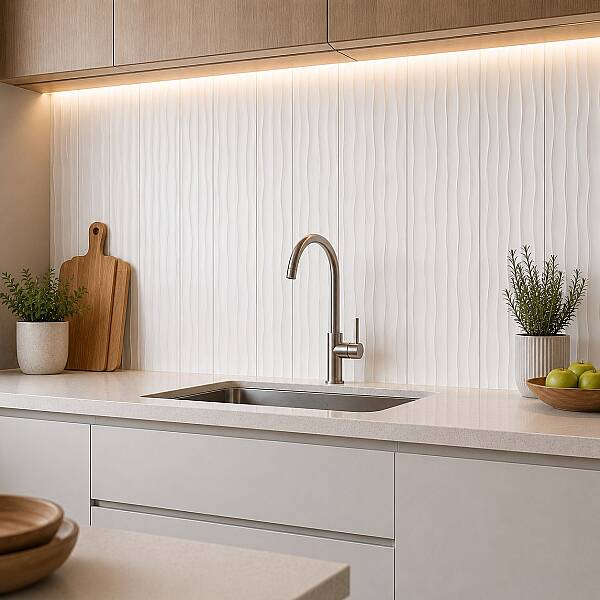 Yurtbay Seramik Hudson Motion White Parlak (30x60cm) - 1