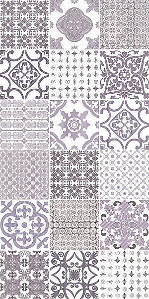 Yurtbay Seramik Modus Lila Dekor (30x60cm) - 2
