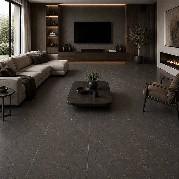 Yurtbay Seramik Sterlina Mat Asphalt Rek. SG (60x120cm) - 1